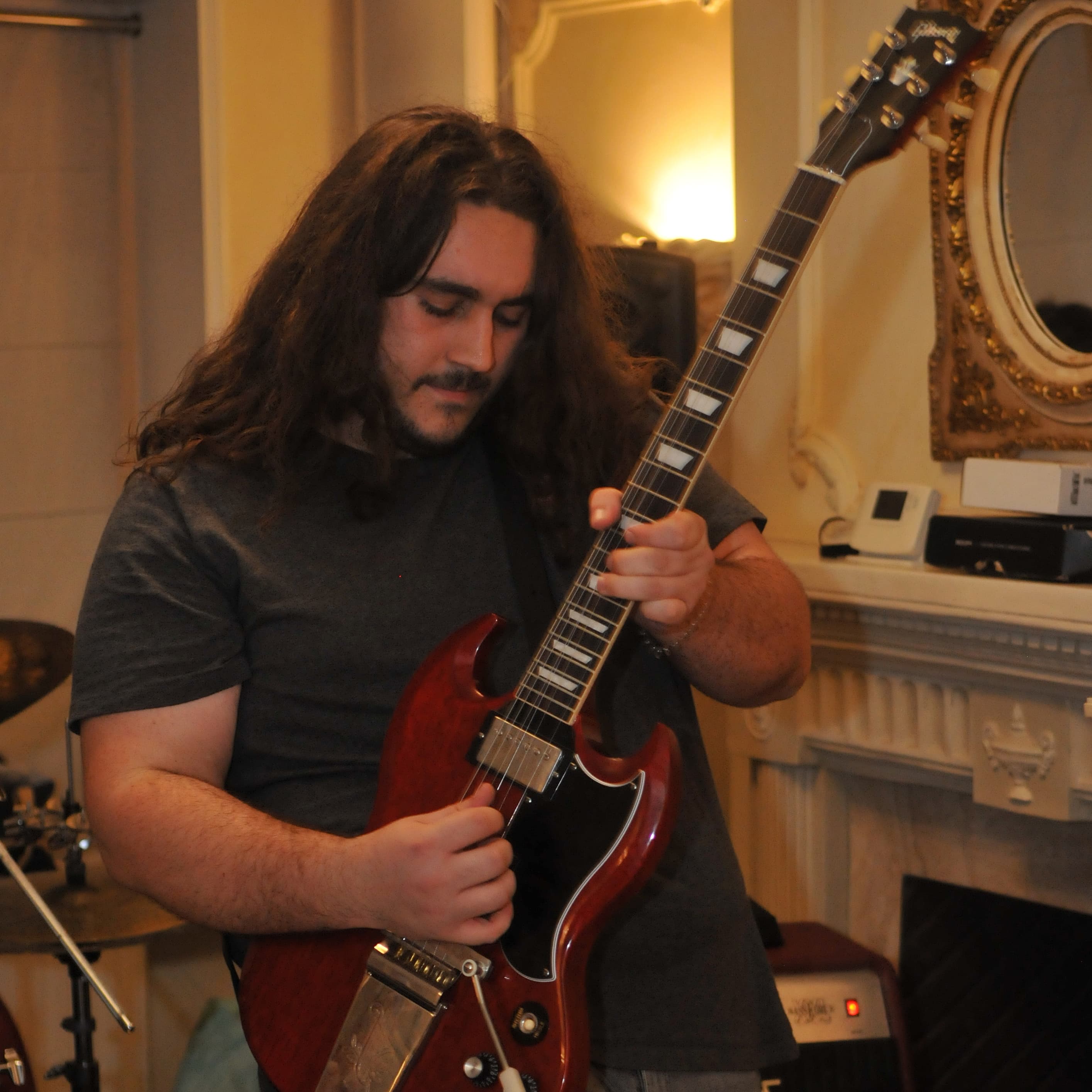 Odysseus guitariste rythmique groupe rock Thank You Partners Wattrelos